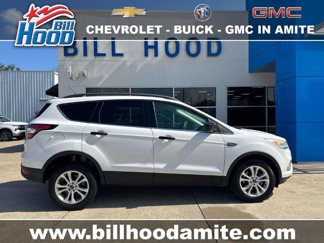 2018 Ford Escape SE in Oxford White — front three-quarter view
