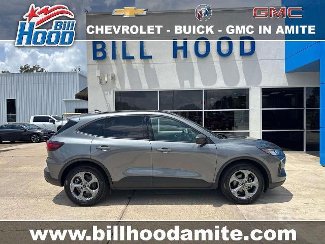 2025 Ford Escape ST-Line in Carbonized Gray Metallic — front three-quarter view