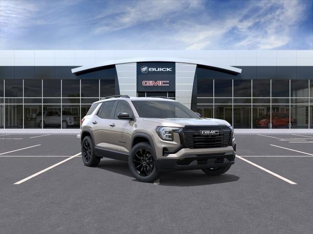2026 GMC Terrain Elevation in Riverstone Metallic — front three-quarter view
