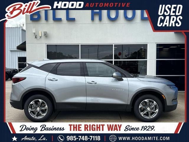 2025 Chevrolet Blazer 2LT in Sterling Gray Metallic — front three-quarter view