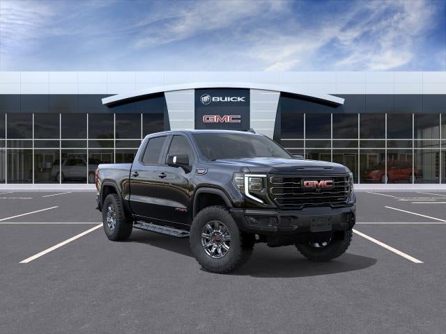 2026 GMC Sierra 1500 AT4X in Onyx Black — front three-quarter view